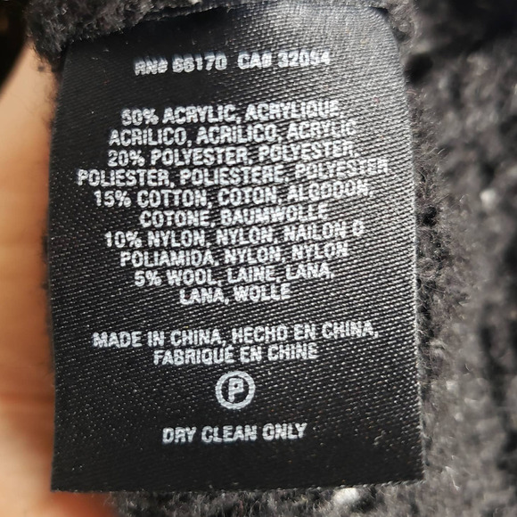 Anthropologie Michael Stars Cable Cardigan Sweater Cableknit Convertible XS NEW - Picture 8 of 16